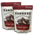Dark Chocolate Sea Salt Caramels 7 Ounce Bag Pack of 2 A96352