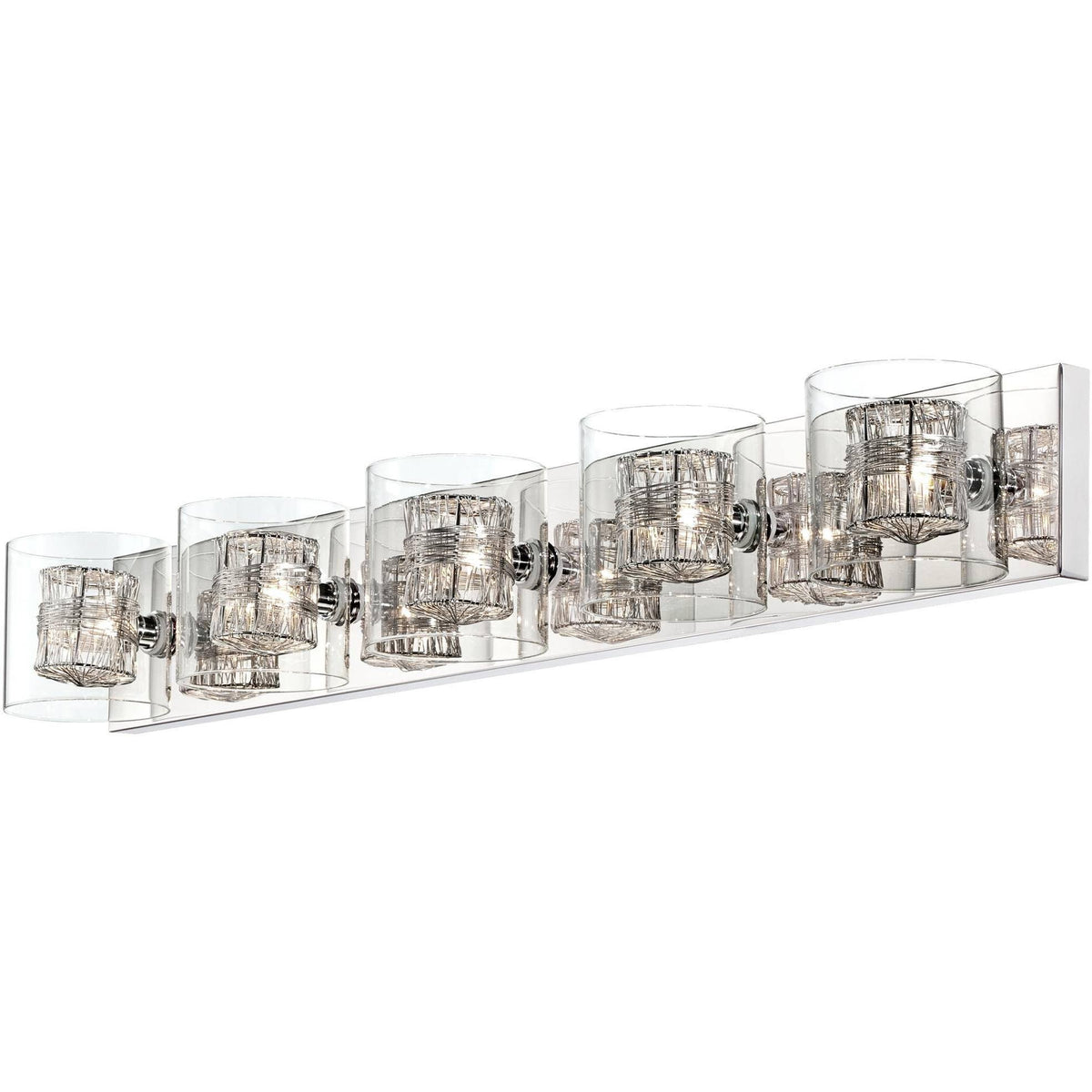 Wrapped Wire Bathroom Light N9310