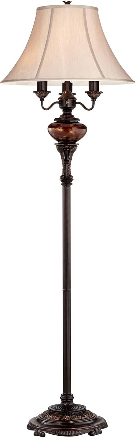 Antique Bronze 4-Light Standing Floor Lamp H95295