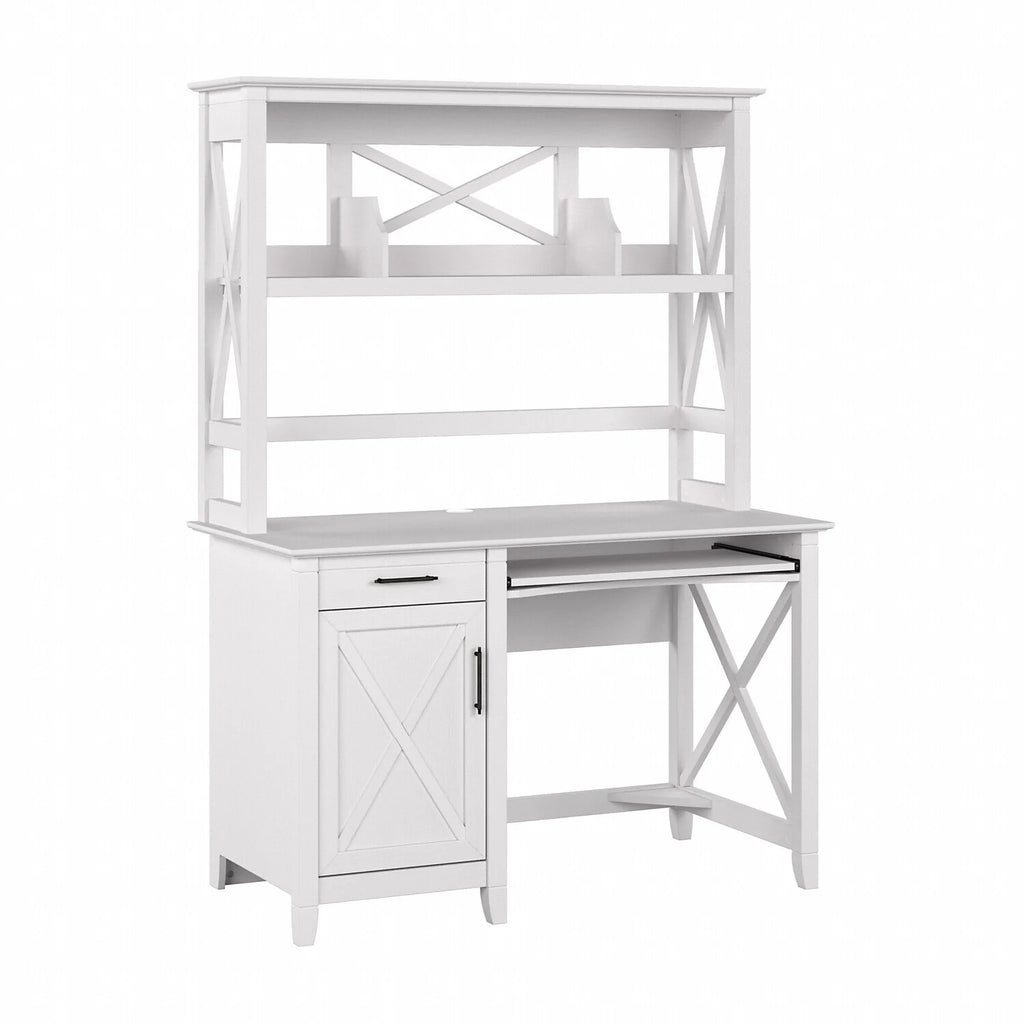 Small Computer Desk With Hutch Y503