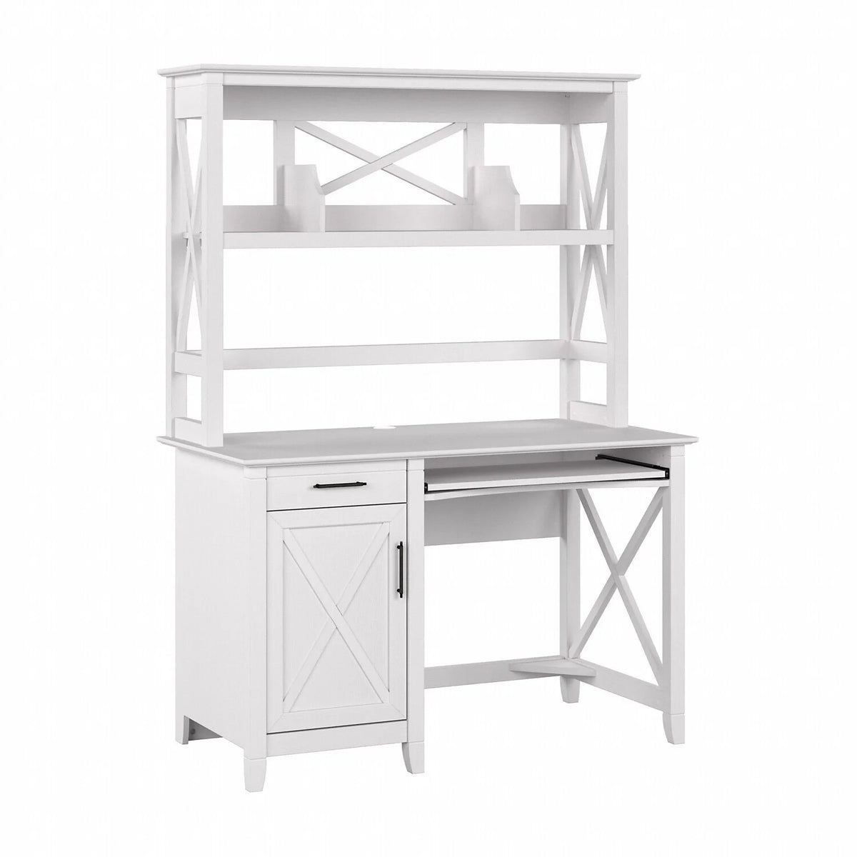 Small Computer Desk With Hutch Y503