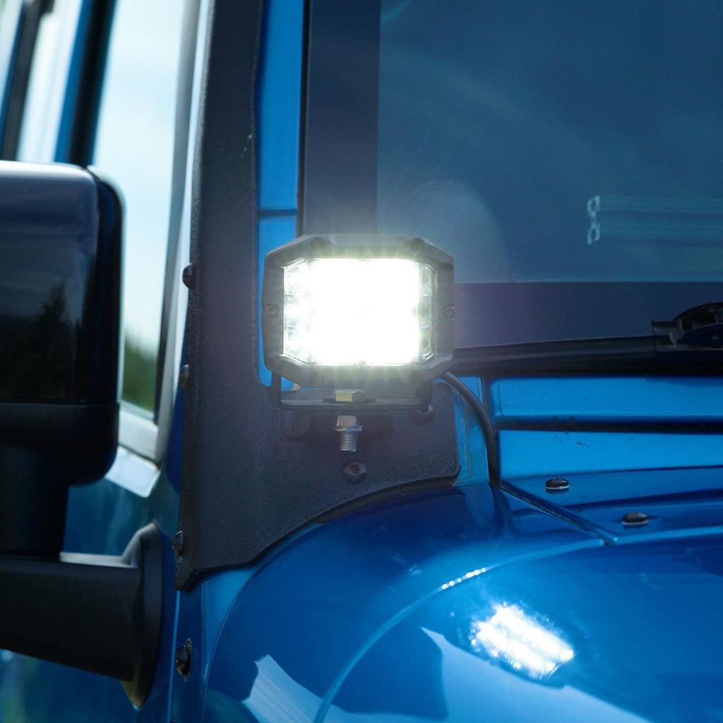 3 in. LED Flood with Sidelight, Pair Z450