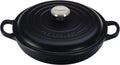 2.25 Quart Enameled Cast Iron Braiser with Stainless Steel Knob M19897