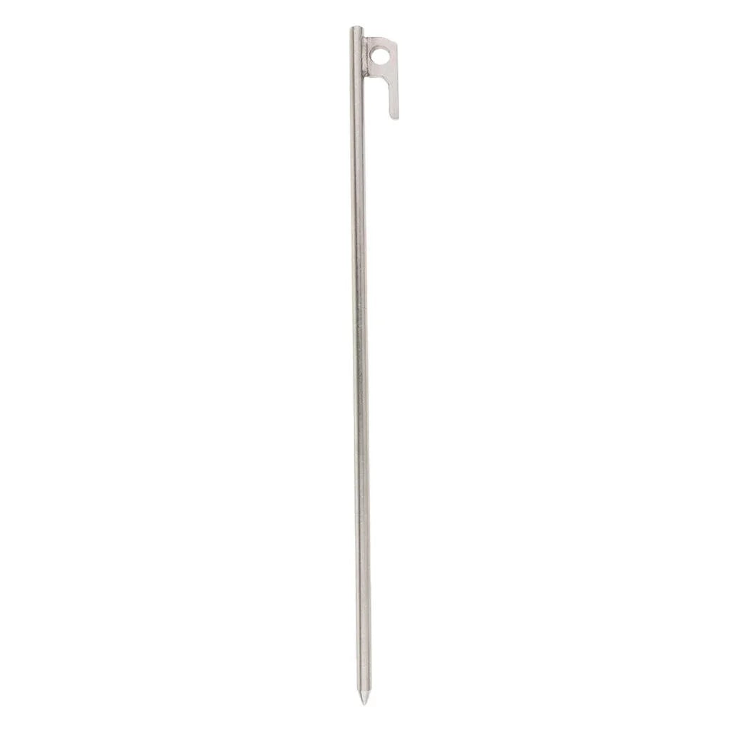 40cm Heavy-Duty Steel Solid Tent Stakes Pegs Ground Nail S257