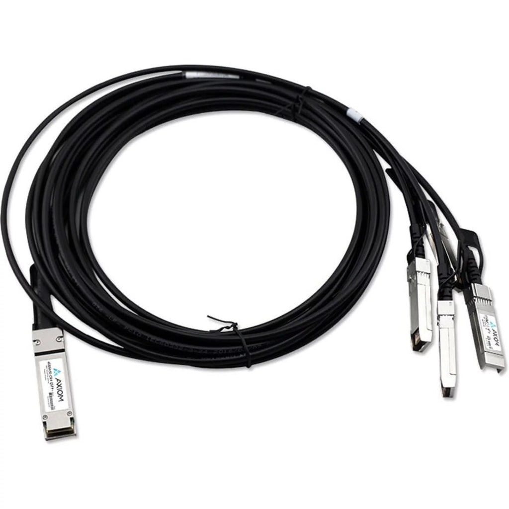 40GBASE-CR4 QSFP+ to 4 10GBASE-CU SFP+ Passive DAC 4m A808370