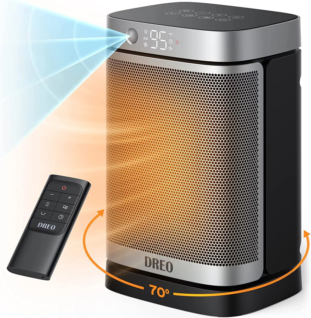 1500W Electric Space Heater with Oscillating and Remote Control N703894