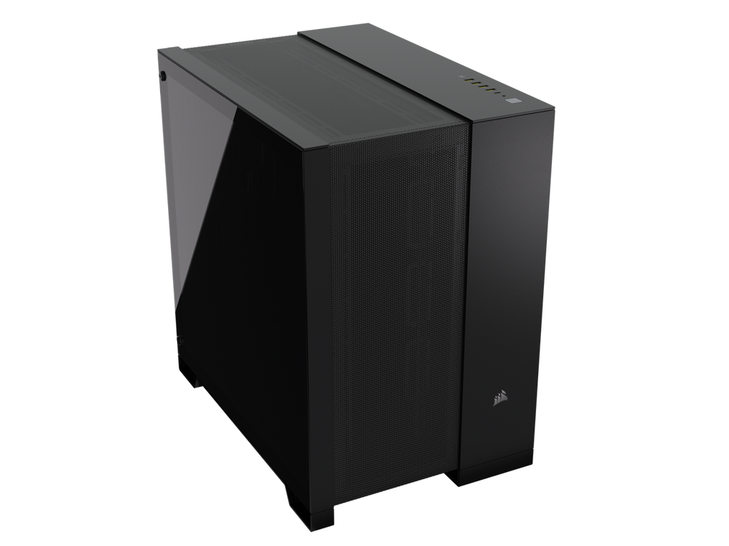 Black Super Mid-Tower Tempered Glass Airflow Case X741803