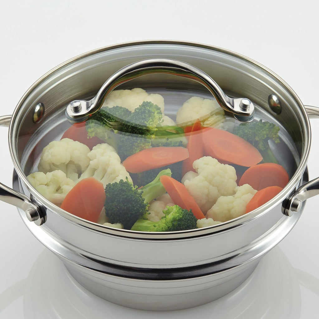 Stainless Steel Covered Steamer Insert W9786