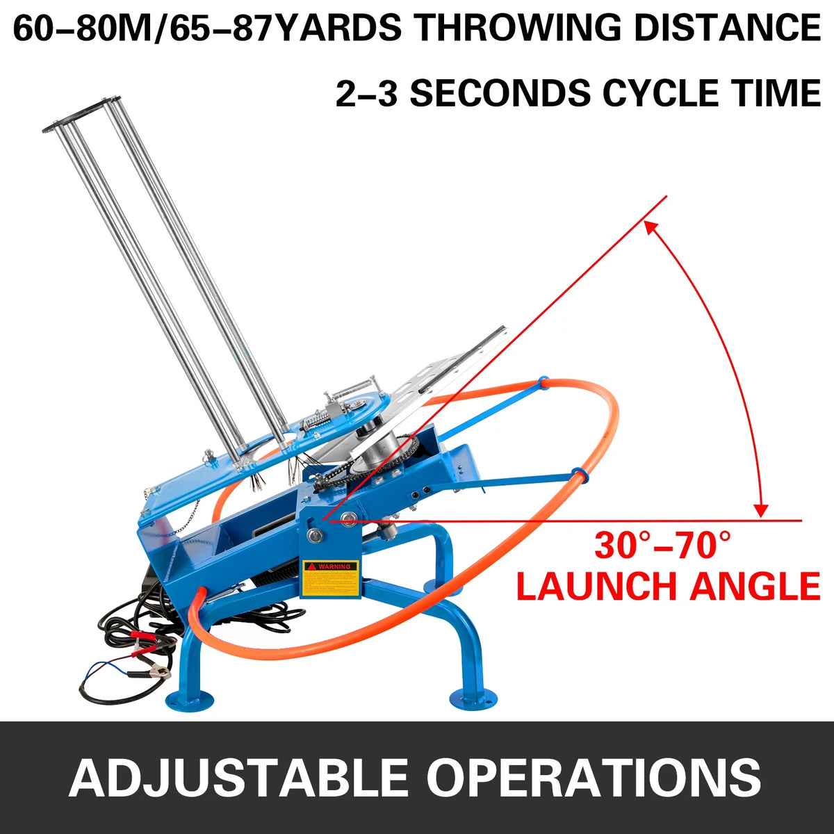 50 Clay Capacity Automatic Trap Machine Z844