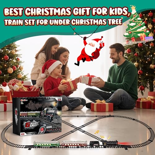Remote Control Train Set with Track and Carriages Y2445