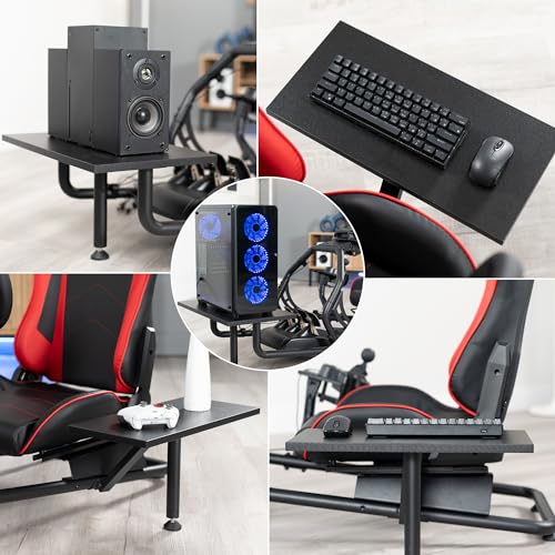 Racing Simulator Cockpit with Wheel Stand and Gear Mount K9104