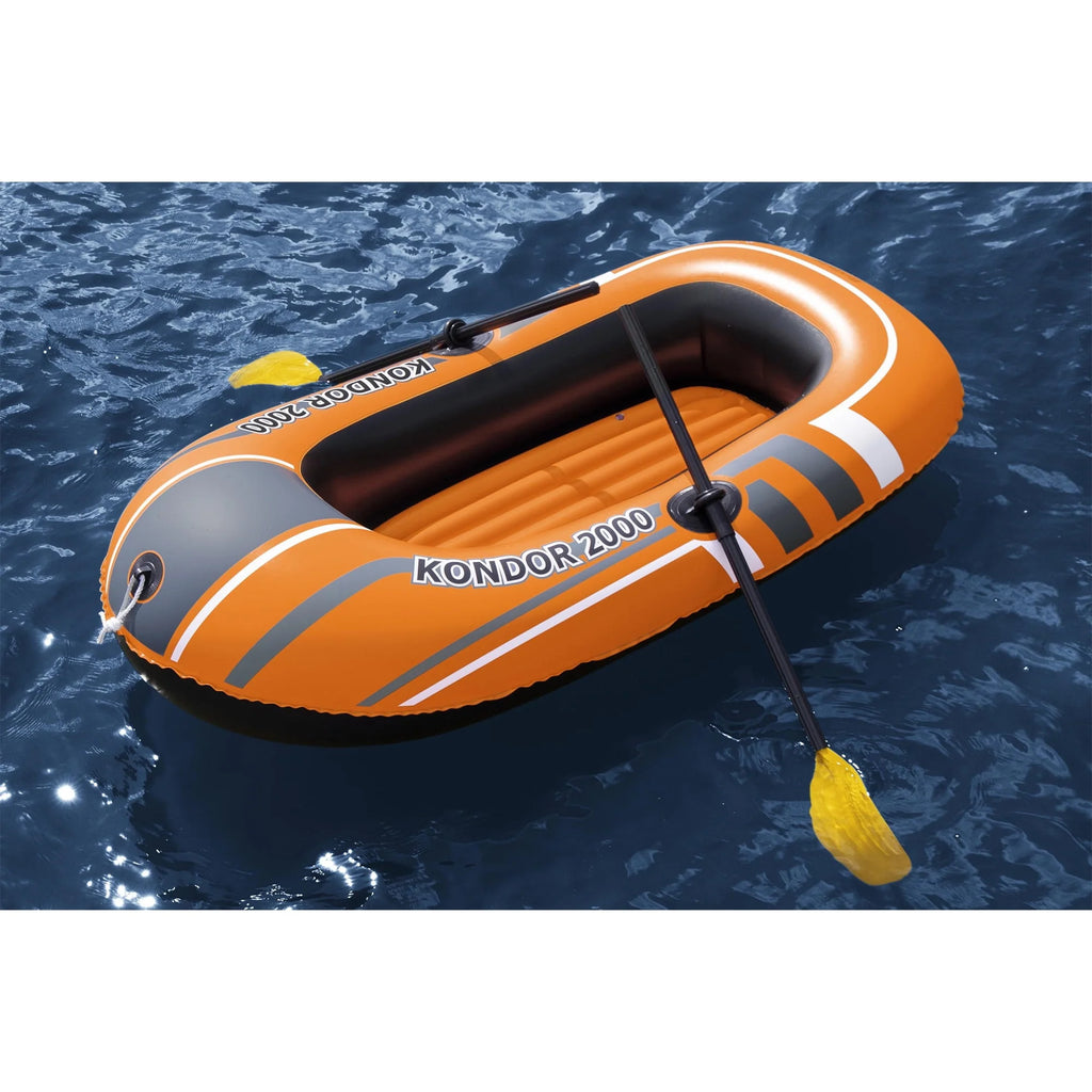 Inflatable Raft Set with Oars and Pump 3 Pack Z242905
