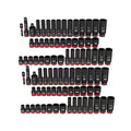 3/8 in. Drive SAE and Metric 6 Point Impact Socket Set (86-Piece) M225650