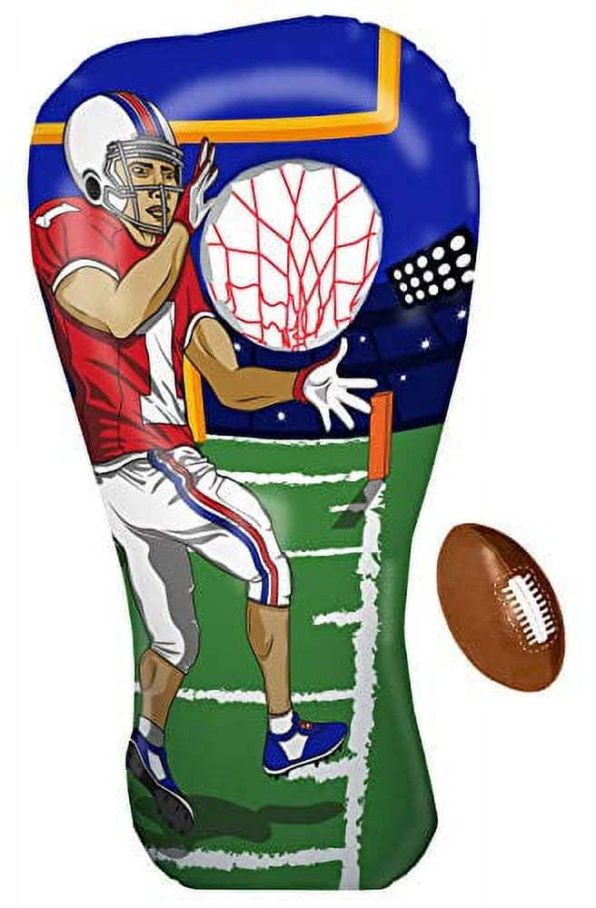 Inflatable Football Toss Target Party Game C66832