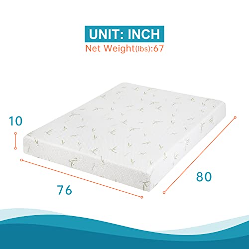 5 Inch Gel Memory Foam Twin Mattress T504688