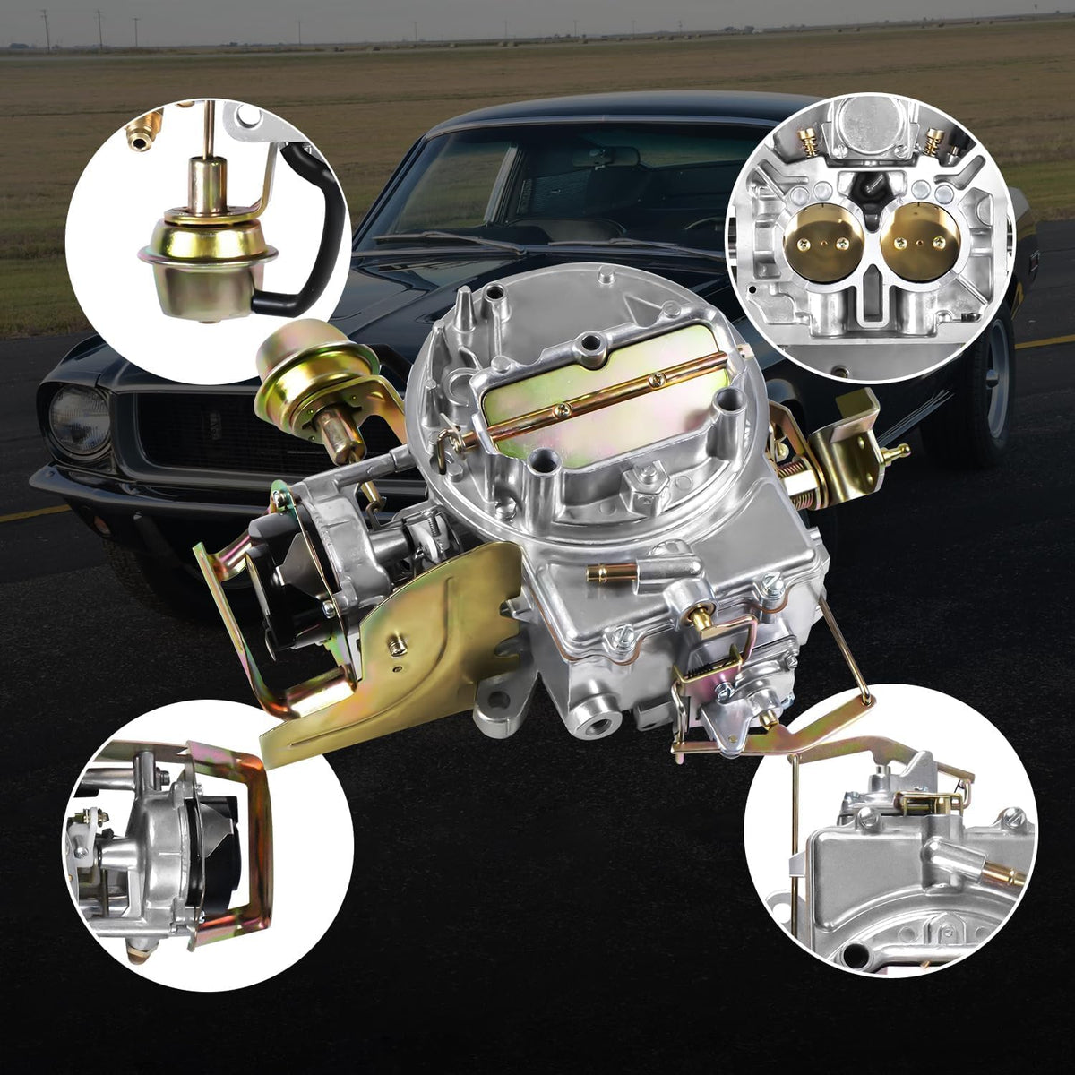 2 Barrel Carburetor 2100 2150 with Electric Choke M1718