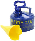 Metal Safety Can with Funnel, 11-1/4x22 N8858