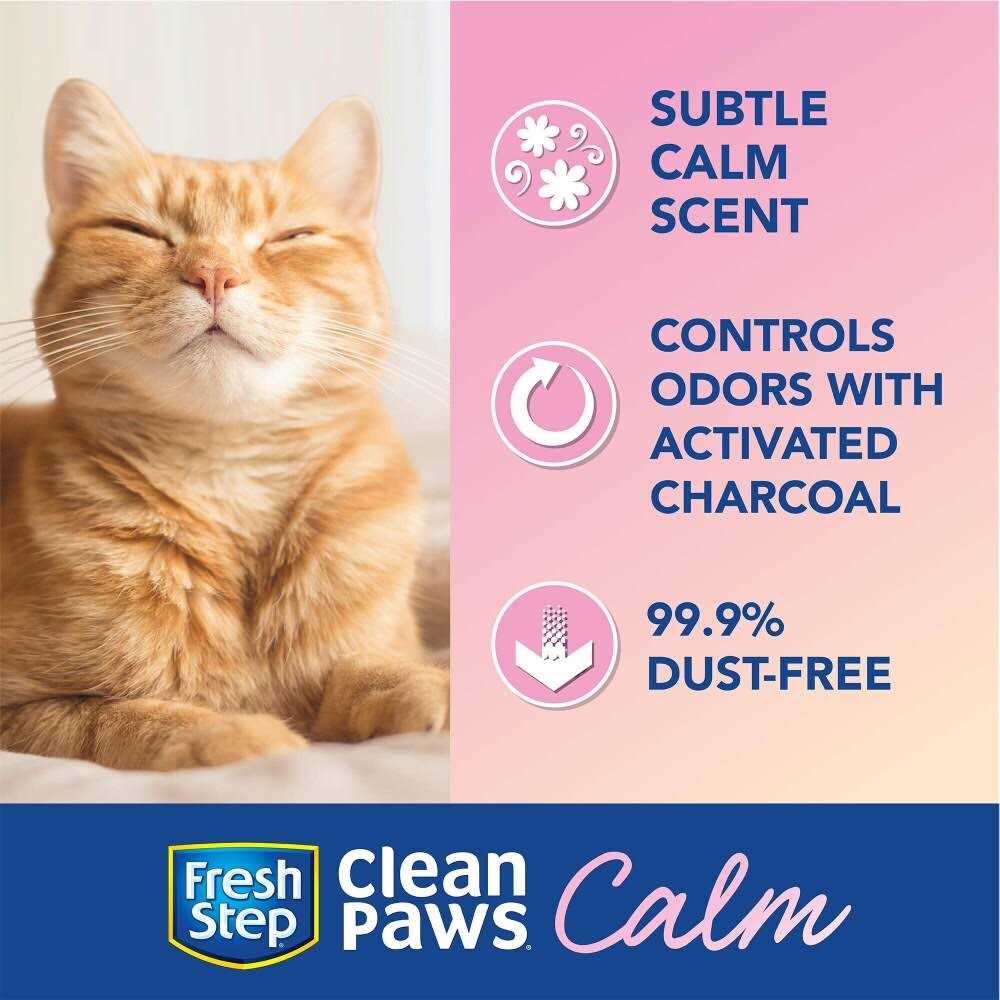 Fresh Step Clean Paws Calm Cat Litter L933098