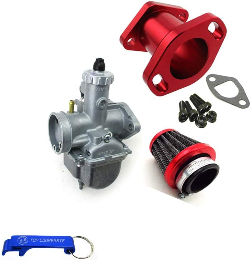 Mikuni VM22-3847 Carburetor Manifold Intake Pipe Air Filter Pack of 2 I9329