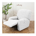 Coffee Recliner Slipcover with Side Pocket V82061