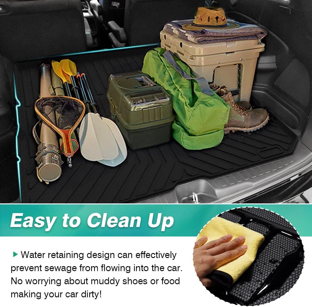 Custom Fit Cargo Liner and Trunk Mat Pack of 2 L8017