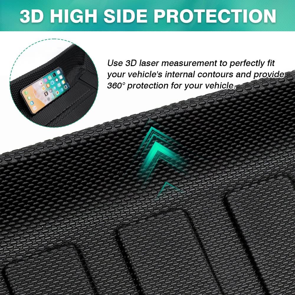 Custom Fit Cargo Liner and Trunk Mat Pack of 2 L8017