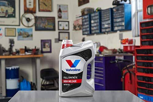 Full Synthetic High Mileage SAE 5W-30 Motor Oil 5 qt, Case of 3 R92566