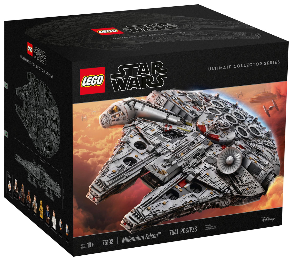 Ultimate Millennium Falcon Building Set and Starship Model Kit R22462