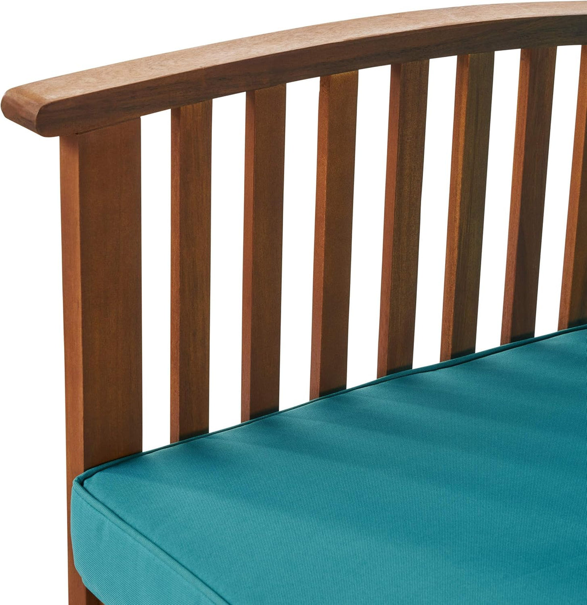 Acacia Wood Sofa Set with Water Resistant Cushions, 4-Pcs Set S86995