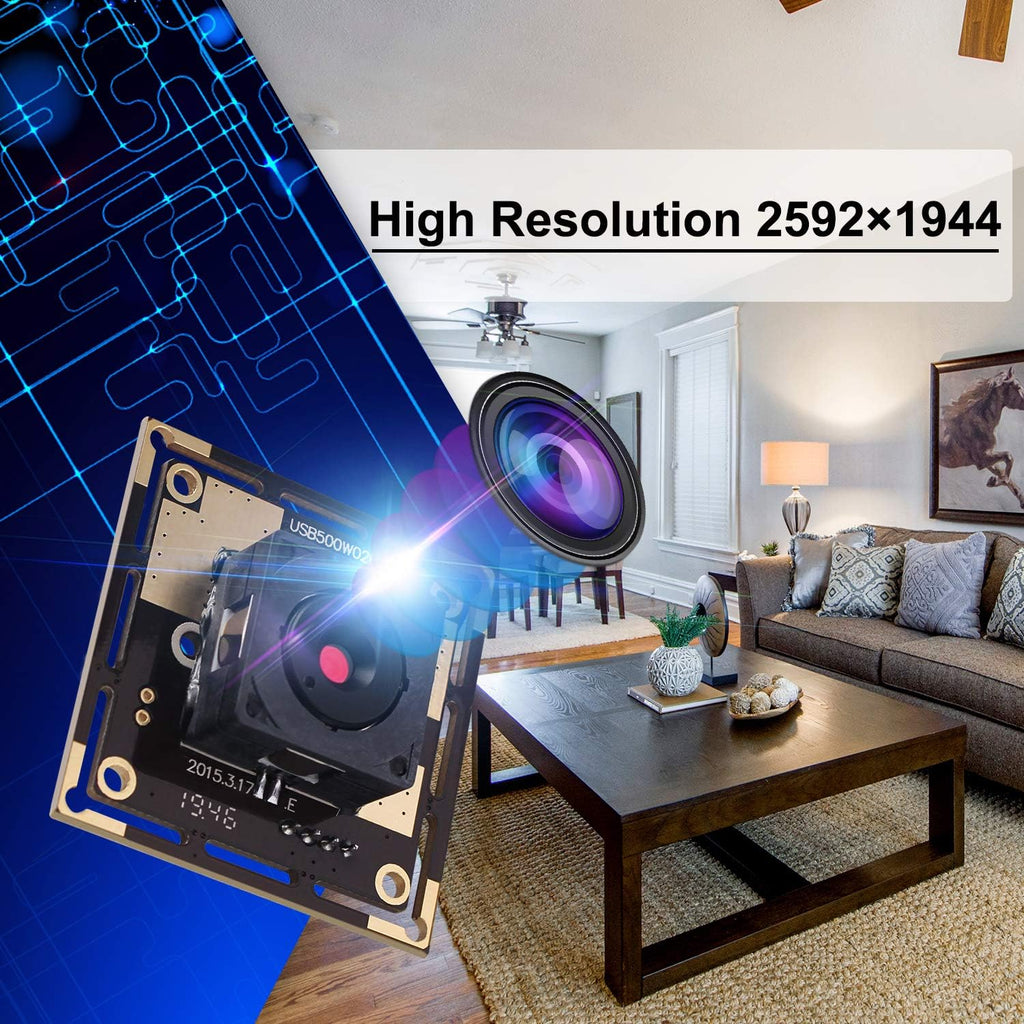 5 Megapixel USB Camera Module with CMOS Sensor K110