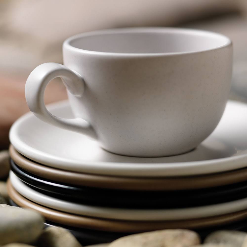 Porcelain Coupe Plate - 12/Case K379
