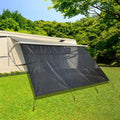 RV Awning Shade Screen with Zipper 9'X15'3'' X628