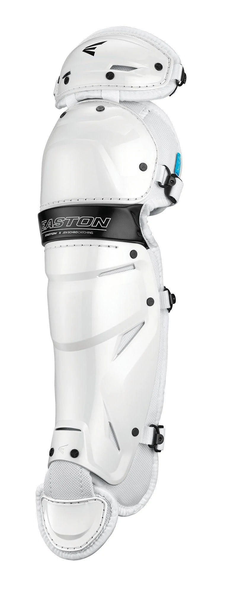 White Medium Catcher's Leg Guards M572
