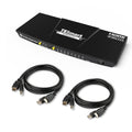 HDMI KVM Switch 4 Port 4K@60Hz Black V892