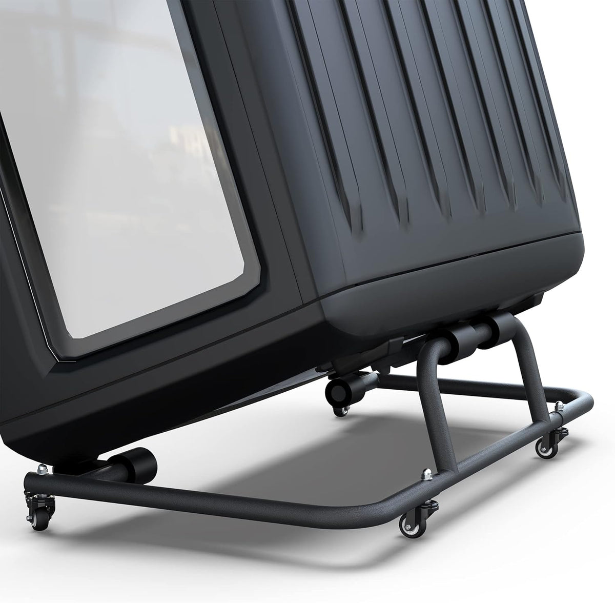 Black Hard Top Carrier Storage Cart X477929