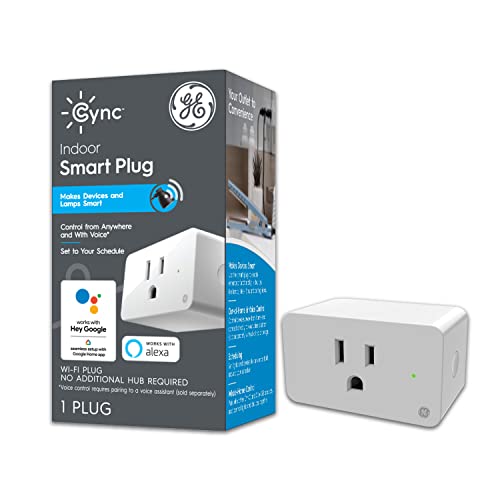 Smart Plug, Indoor Bluetooth and Wi-Fi Outlet Socket (1 Pack) D90708