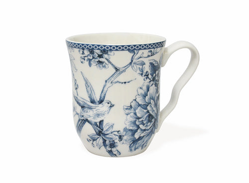 16-piece Porcelain Dinnerware Set, Blue Toile B612989