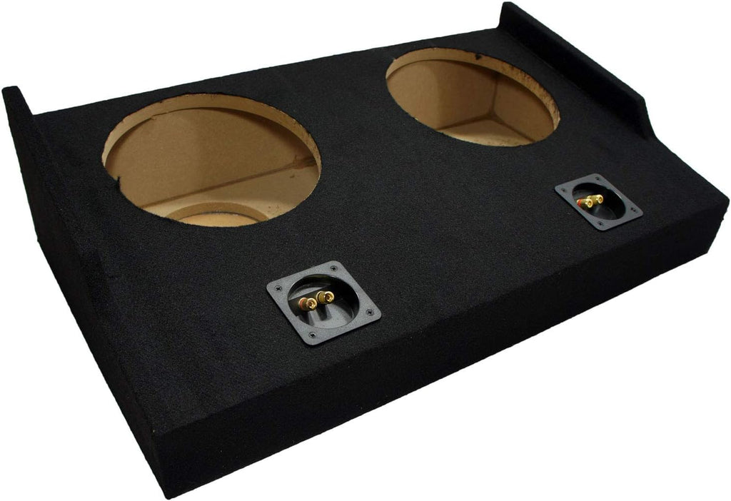Dual 10" Sub Box Subwoofer Enclosure for Ford F-150 Super Cab EXT Truck L426394