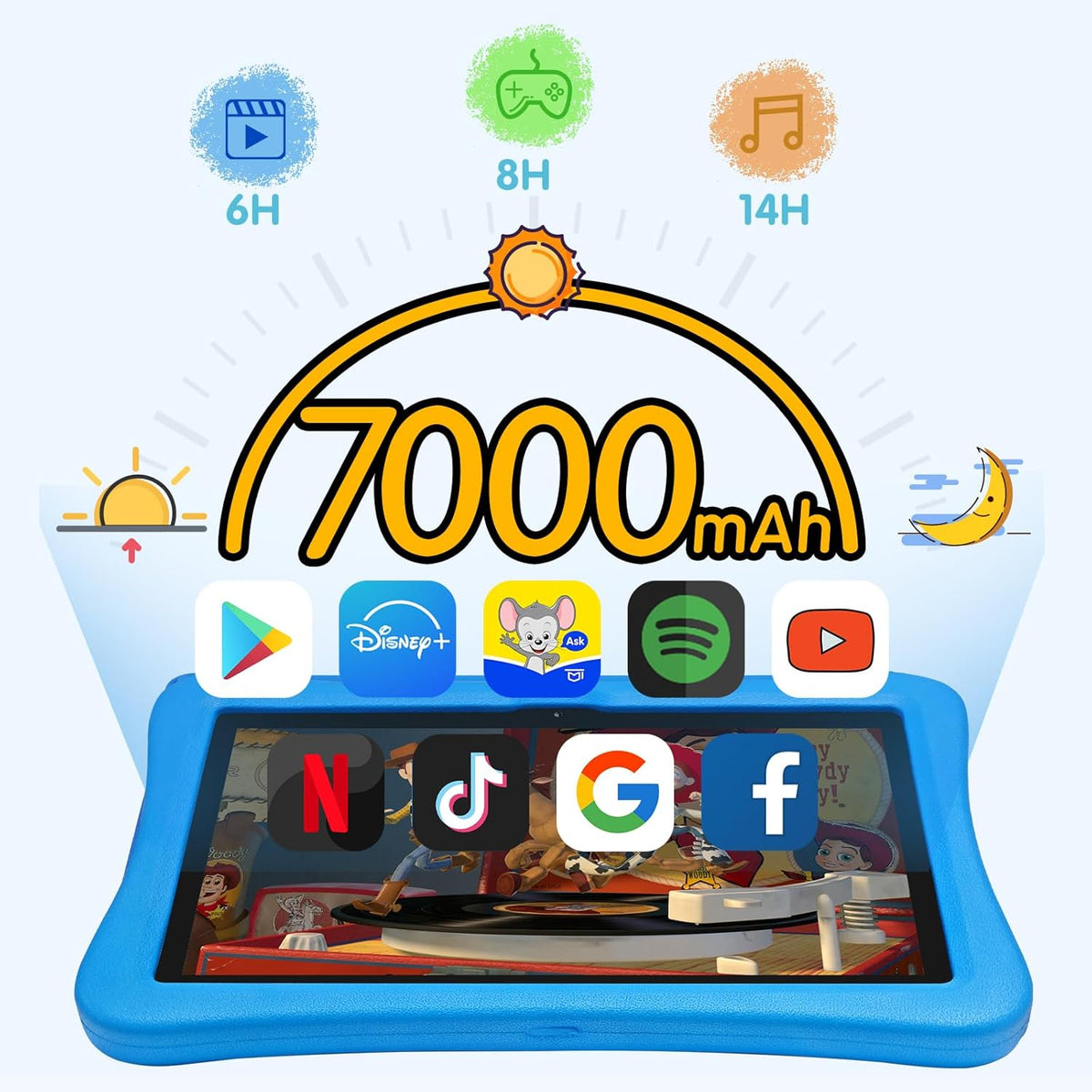 10 inch Tablet with Stylus Pen and Case N938