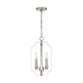 4 Light Brushed Nickel Foyer C918