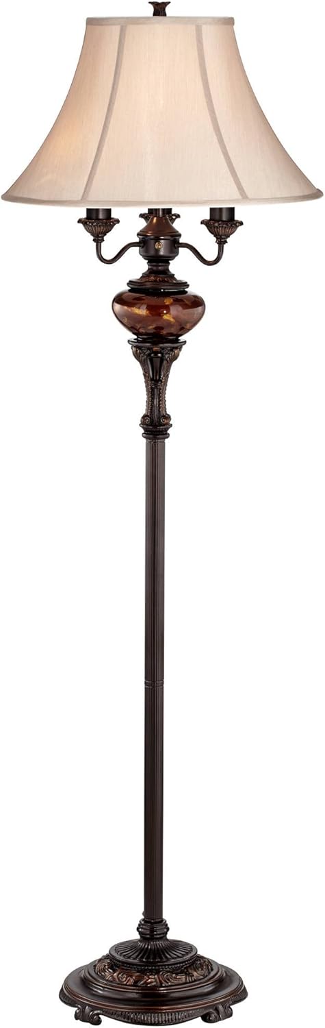 Antique Bronze 4-Light Standing Floor Lamp H95295