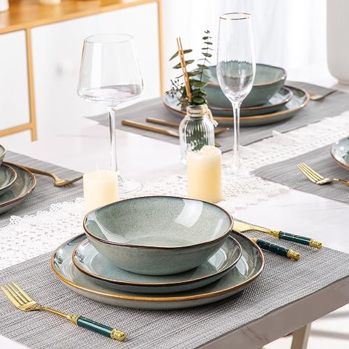 24pc Ceramic Dinnerware Set K50372