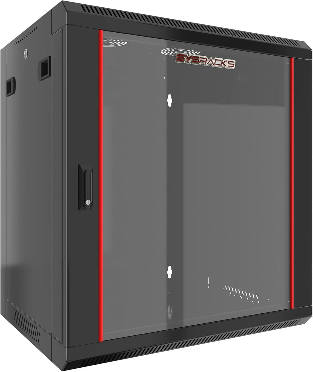 12U 24-Inch Depth Locking Server Cabinet H127