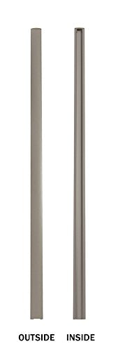 End Bar 4ft 48" H Fabric Glass Panels Room Divider X318588