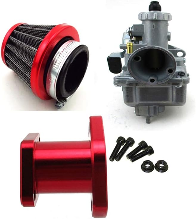 Mikuni VM22-3847 Carburetor Manifold Intake Pipe Air Filter Pack of 2 I9329