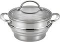 Stainless Steel Covered Steamer Insert W9786