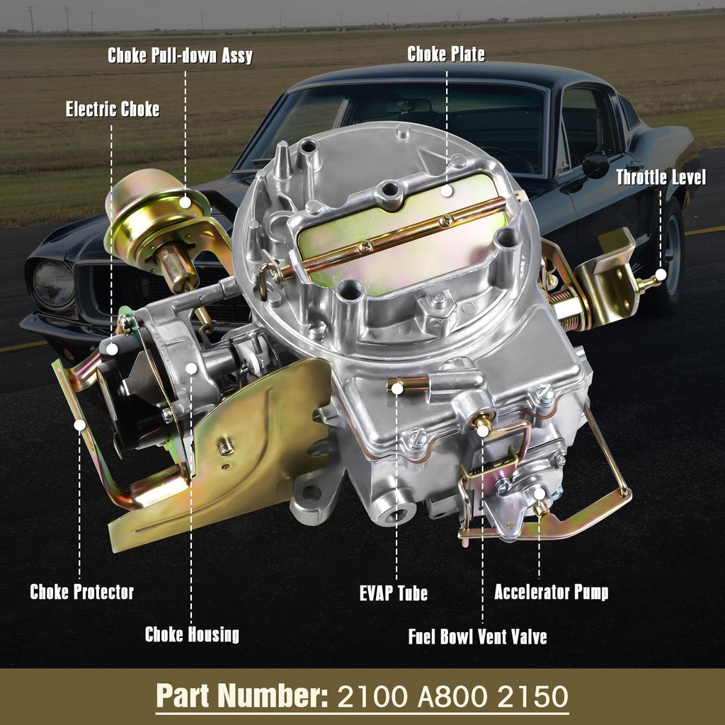 2 Barrel Carburetor 2100 2150 with Electric Choke M1718
