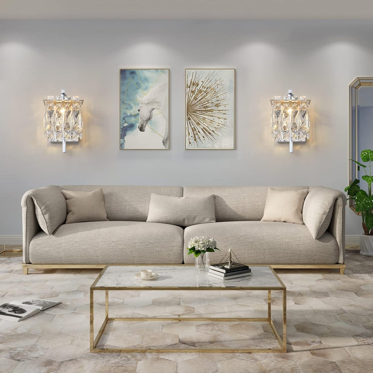 Modern Crystal Wall Lamp O75002