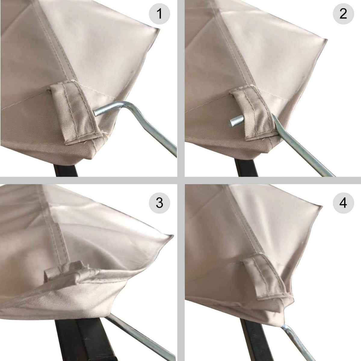 Pack of 2 Replacement Roof for Grill Gazebo R47800