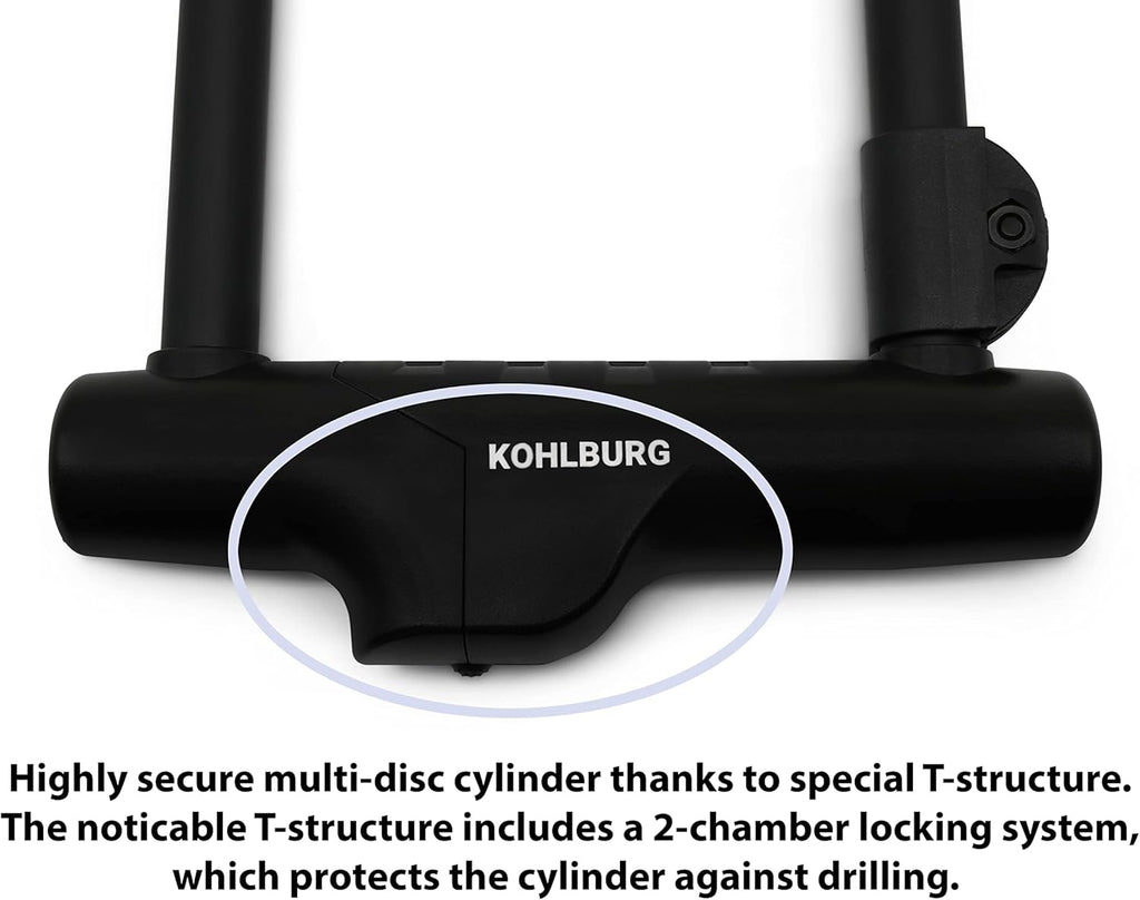 Security U-Lock with Cable P979